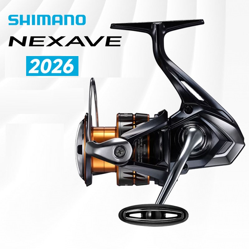 Reel Spare Spool - シマノ 2026 NEXAVE スピニングリール 超軽量釣り用リール シャークフィン＆アンチリバーススイッチ付き