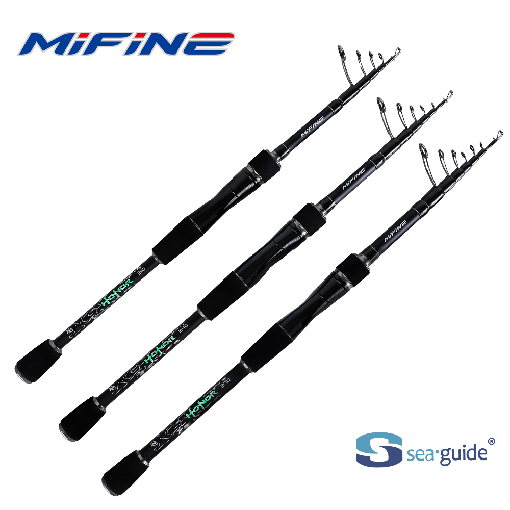 Trolling Reel - MIFINE HONOR 伸縮式ロックフィッシングロッド 2.1M 2.4M 2.7M
