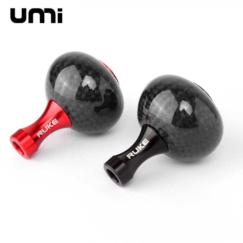 Trolling Reel - Umi DIY釣り用リールカーボンノブ、2個のベアリングと6個のワッシャー付き、Sh/Dai DIYロッカー用、重量13.5g/個、直径38mmアクセサリー
