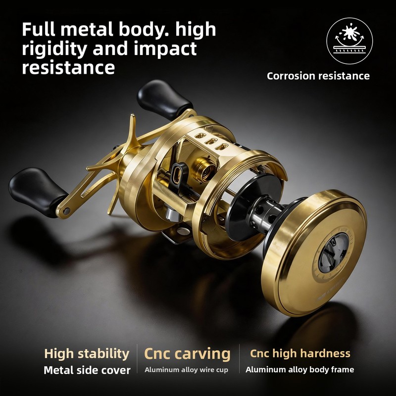 Chi Ren プロフェッショナルフィッシングドラムリール  - Ice Fishing Reel のレビューと価格