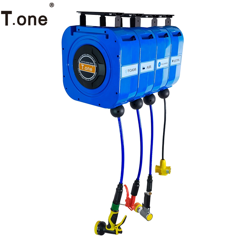 自動車美容機器 水磨き 電動複合ホースリールボックス 洗車用 - Electric Reel のレビューと価格