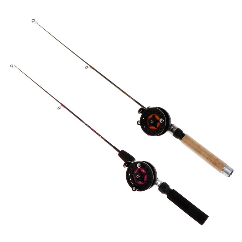 YD61 1 セット釣竿釣りリール超短いポータブルミニ冬屋外 - Ice Fishing Reel のレビューと価格