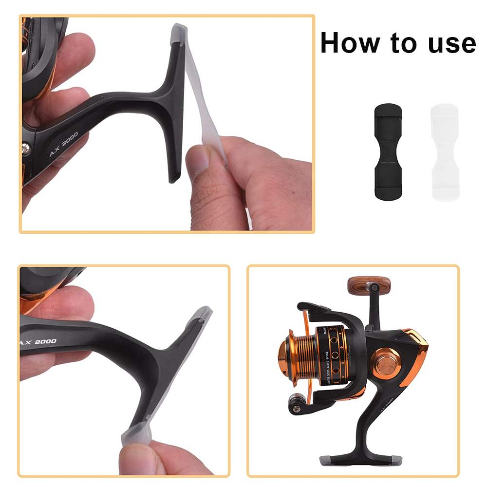40/100Pcs ゴム製釣巻き枠の保護基礎マットのパッドの - Trolling Reel のレビューと価格