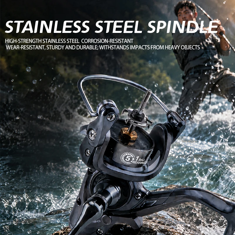 DEUKIO 2026 小型ダブルブレーキ設計釣りスピニング - Trolling Reel のレビューと価格