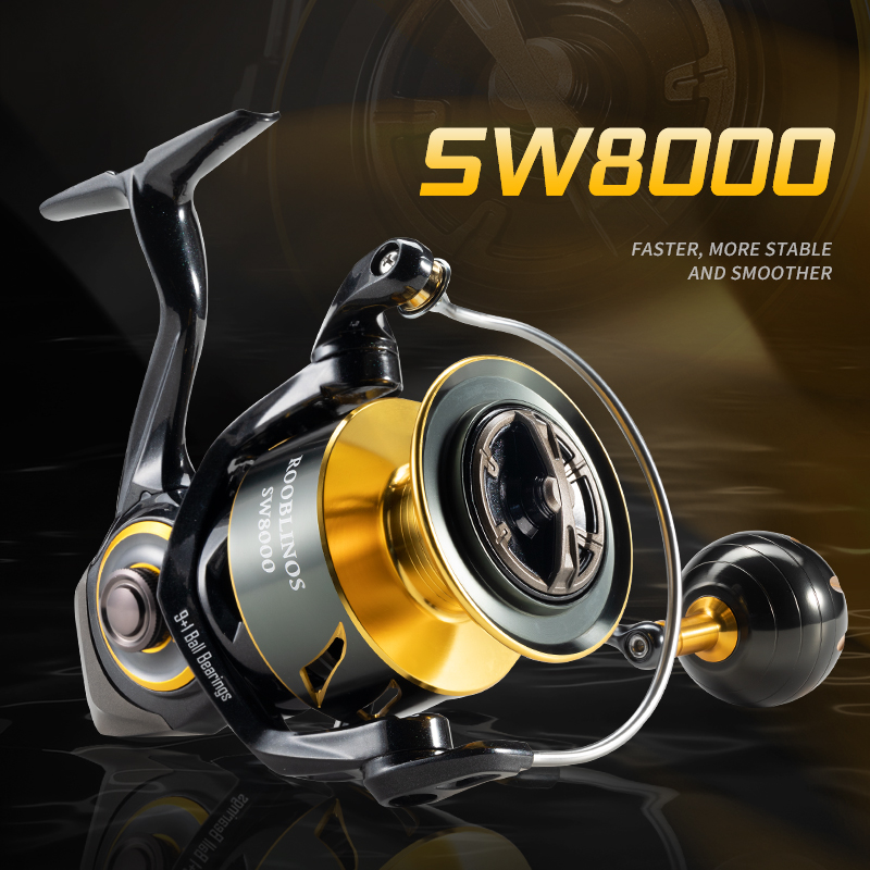 Rooblinos SW スピニングリール超軽量カーボンファ - Abu Garcia Reel Max のレビューと価格